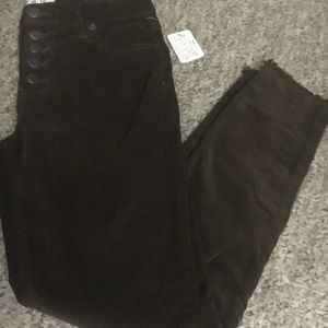 Free People corduroy pants